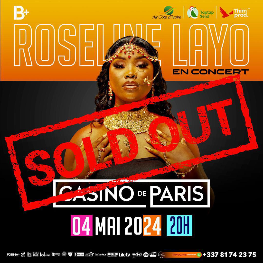 Affiche événement Roseline Layo